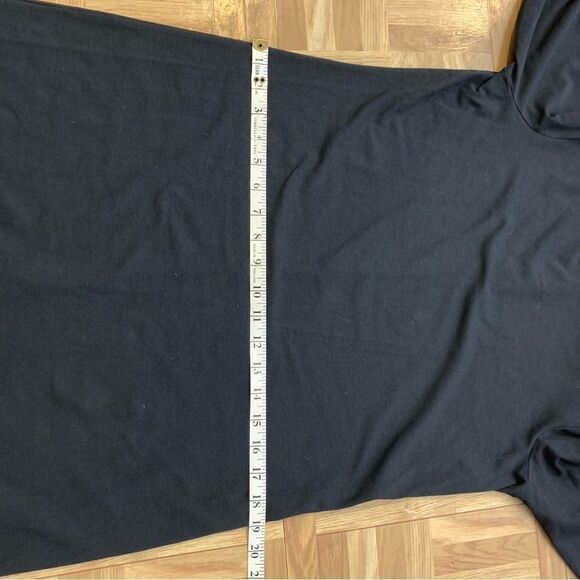 Garnet Hill sleek long sleeve little black dress - Picture 7 of 9